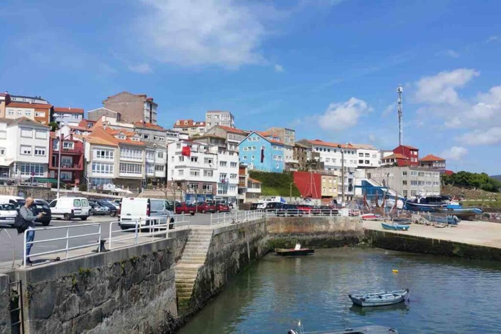 Junto Camino De Santiago,1ª Linea De Playa Lägenhet Finisterre Exteriör bild