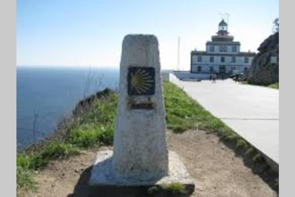 Junto Camino De Santiago,1ª Linea De Playa Lägenhet Finisterre Exteriör bild