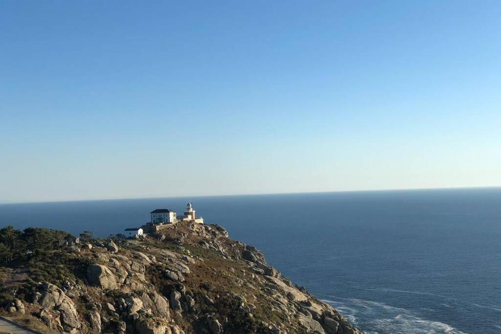 Junto Camino De Santiago,1ª Linea De Playa Lägenhet Finisterre Exteriör bild
