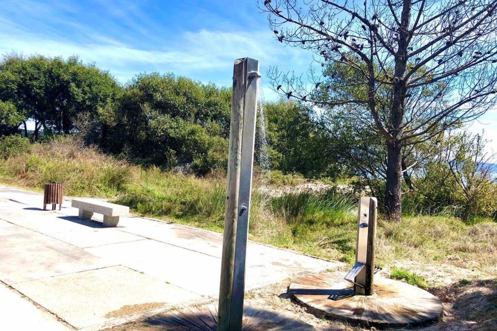 Junto Camino De Santiago,1ª Linea De Playa Lägenhet Finisterre Exteriör bild