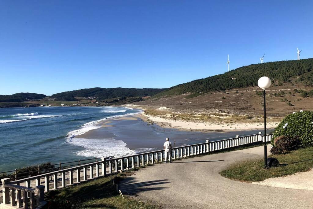 Junto Camino De Santiago,1ª Linea De Playa Lägenhet Finisterre Exteriör bild