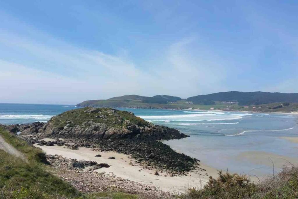 Junto Camino De Santiago,1ª Linea De Playa Lägenhet Finisterre Exteriör bild
