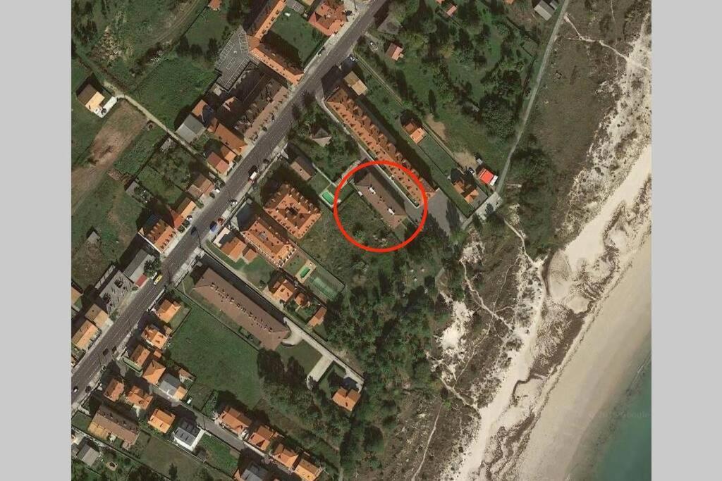 Junto Camino De Santiago,1ª Linea De Playa Lägenhet Finisterre Exteriör bild