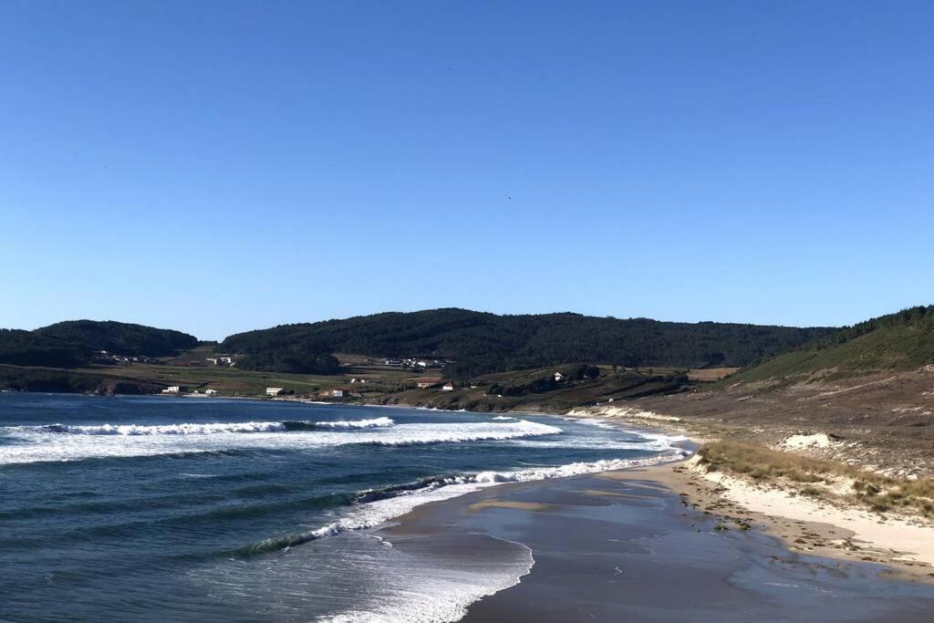 Junto Camino De Santiago,1ª Linea De Playa Lägenhet Finisterre Exteriör bild