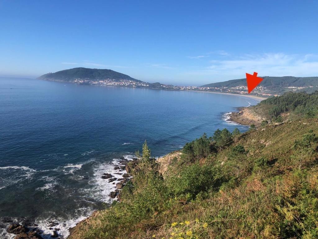 Junto Camino De Santiago,1ª Linea De Playa Lägenhet Finisterre Exteriör bild